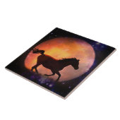 Kunst am Horn und am Mond Fliese (Seite)