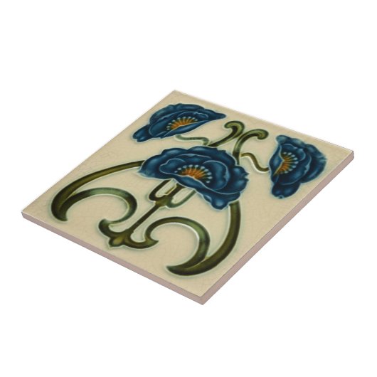 Kunst AN003 Nouveau Wiedergabe-Antiken-Fliese Fliese (Seite)