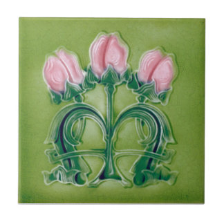 Kunst AN063 Nouveau Wiedergabe-Antiken-Fliese Fliese