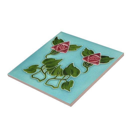 Kunst AN080 Nouveau Wiedergabe-Antiken-Fliese Fliese (Seite)