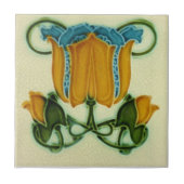 Kunst AN092 Nouveau Wiedergabe-Antiken-Fliese Fliese (Vorderseite)