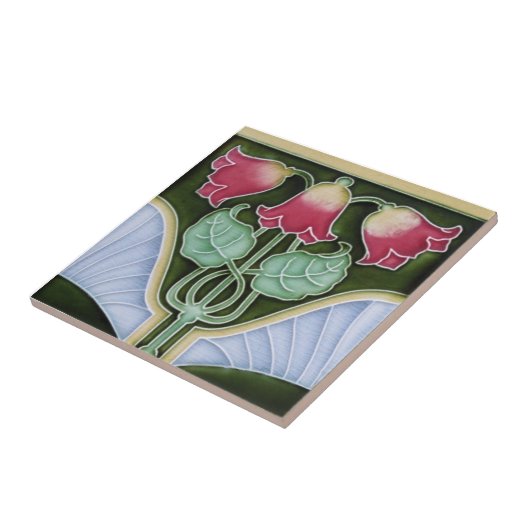 Kunst AN111 Nouveau Wiedergabe-Antiken-Fliese Fliese (Seite)