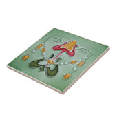 Kunst AN123 Nouveau Wiedergabe-Antiken-Fliese Fliese (Seite)