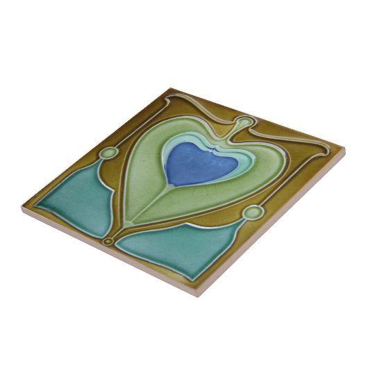 Kunst AN134 Nouveau Wiedergabe-Antiken-Fliese Fliese (Seite)