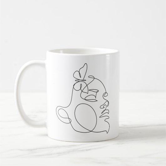 Kunst an der Front Kaffeetasse (Links)