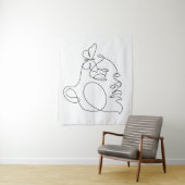 Kunst an der Front Wandteppich (Beispiel)