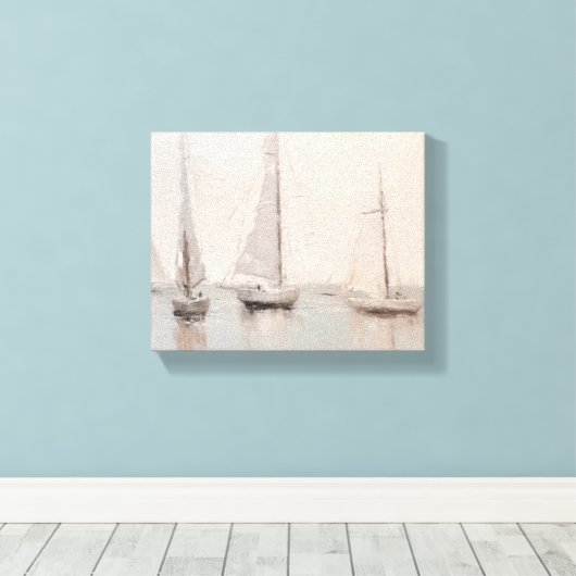 Kunst an der Küste Leinwanddruck (Insitu (Holzboden))