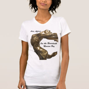 Kunst-Angelegenheits-angepasstes Damen-Unterhemd T-Shirt