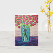 Kunst-Anmerkungs-Karte Karte (Gelbe Blume)