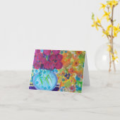 Kunst-Anmerkungs-Karte Karte (Gelbe Blume)