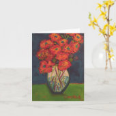 Kunst-Anmerkungs-Karte Karte (Gelbe Blume)