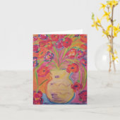 Kunst-Anmerkungs-Karte Karte (Gelbe Blume)