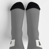 Kunst aus drei Linien - aufsteigend Socken (Oben)