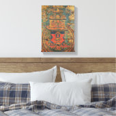 KUNST AUS TIBET [ VAJRAYOGINI MANDALA ] LEINWANDDRUCK (Insitu (Schlafzimmer))