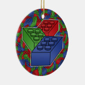 Kunst - Bau-Blöcke für Kinder Keramik Ornament (Rechts)