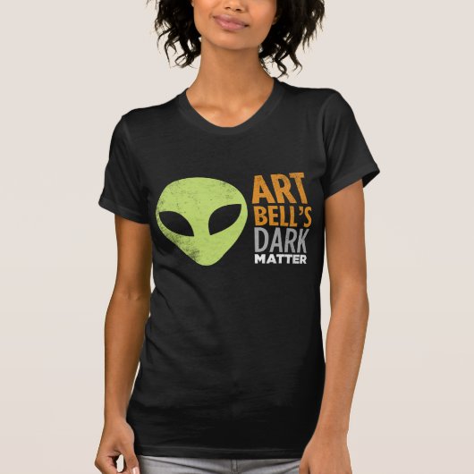 Kunst-Bell dunkle Angelegenheit (alien-Kopf) T-Shirt (Vorderseite)
