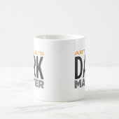 Kunst-Bell dunkle Materie Kaffeetasse (Mittel)