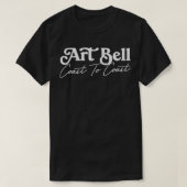 Kunst-Bell-Küste bis Küste T-Shirt (Design vorne)
