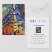 Kunst-Berater-Vermittler-Kunsthistoriker - Visitenkarte (Vorne/Hinten)