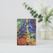 Kunst-Berater-Vermittler-Kunsthistoriker - Visitenkarte (Stehend Vorderseite)