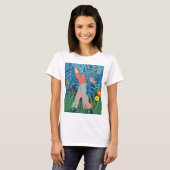 Kunst, Buch Lady. T-Shirt (Vorne ganz)