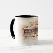 Kunst Cadillac Tasse (Vorderseite Links)