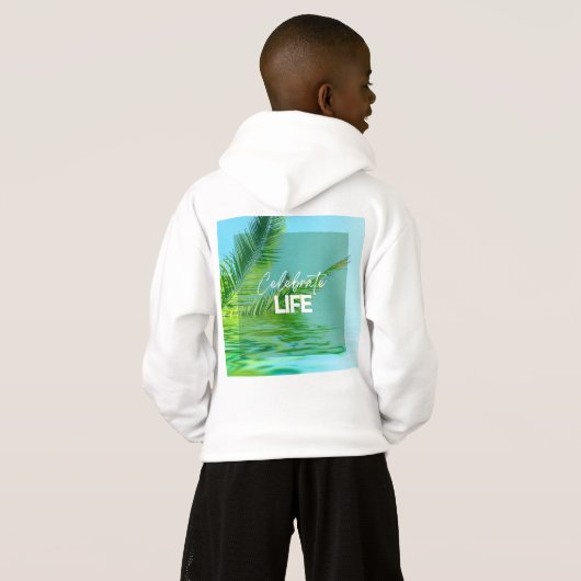 Kunst "Celebrate life" Hoodies & Sweatshirts (Schwarz voll)