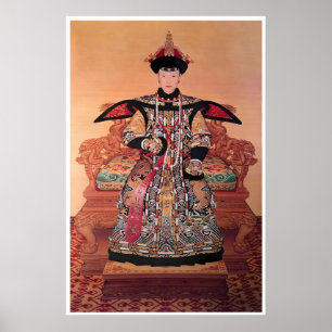 Kunst Chinesische Wand Vintage Empress China Druck Poster