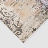 Kunst Collage Romantische Frau 35 Decoupage Seidenpapier (Ausschnitt)