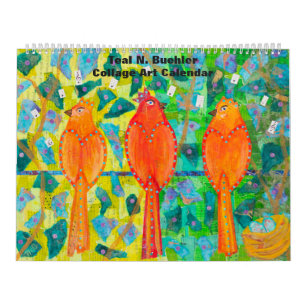 Kunst-Collagen-Kalender Kalender