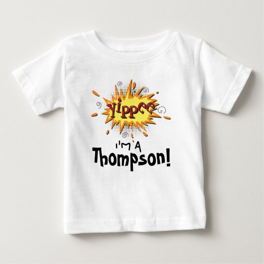 Kunst-Comic-Buch Yippee! Baby T-shirt (Vorderseite)