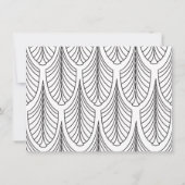 Kunst-Deko-Art-Ebene danken Ihnen Anmerkungs-Karte Dankeskarte (Rückseite)