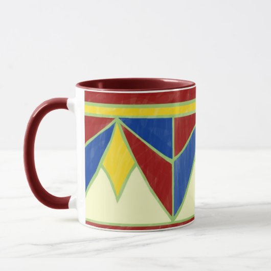 Kunst-Deko-Art Tasse (Links)