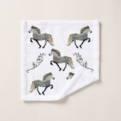 Kunst-Deko Astra Badhandtuch Set (Waschlappen)