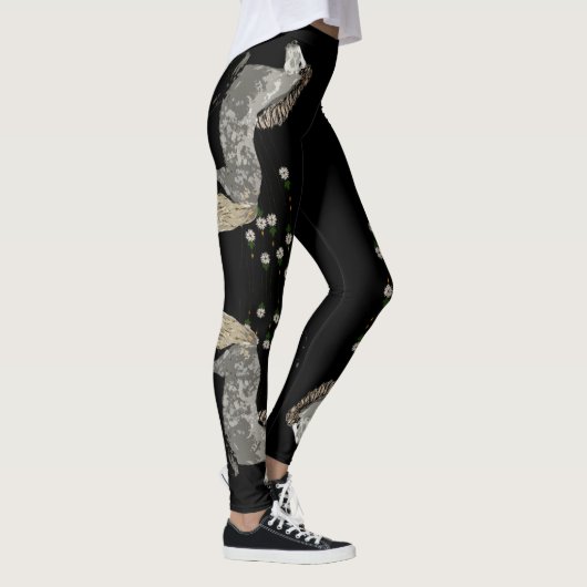 Kunst-Deko Astra Leggings (Rechts)