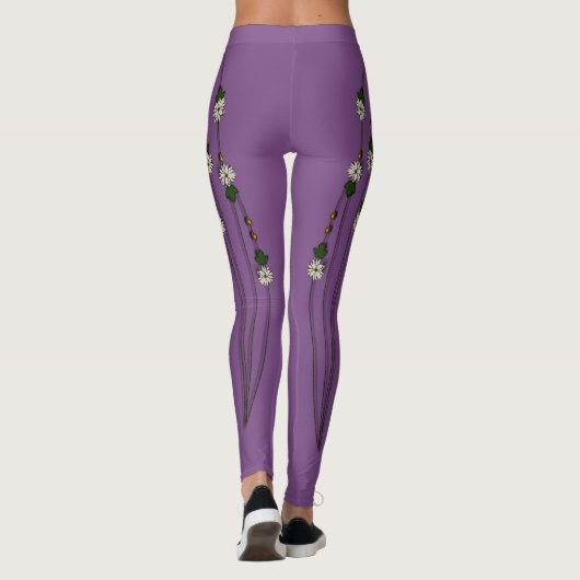 Kunst-Deko Astra Leggings (Rückseite)