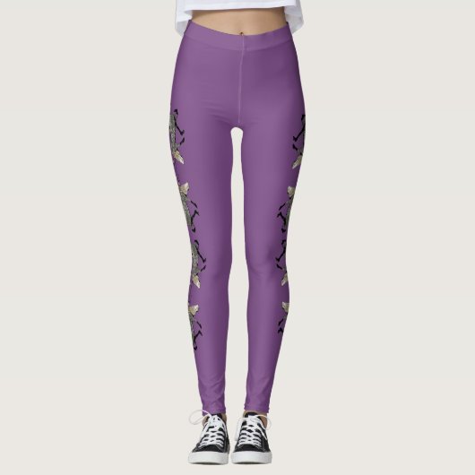 Kunst-Deko Astra Leggings (Vorderseite)