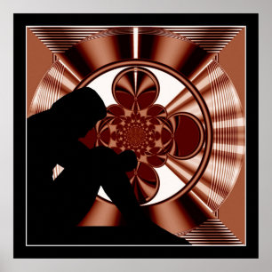 KUNST-DEKO-BESCHAFFENHEIT #05 POSTER