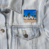 Kunst-Deko-Bezirk des Südstrandes Miami Button (Beispiel)