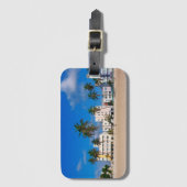 Kunst-Deko-Bezirk des Südstrandes Miami Gepäckanhänger (Vorderseite Vertikal)