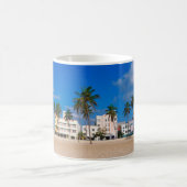 Kunst-Deko-Bezirk des Südstrandes Miami Kaffeetasse (Mittel)