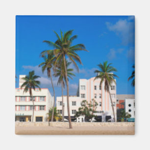 Kunst-Deko-Bezirk des Südstrandes Miami Magnet