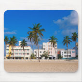 Kunst-Deko-Bezirk des Südstrandes Miami Mousepad (Vorne)