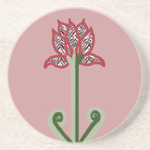 Kunst-Deko-Blumen-Untersetzer Untersetzer