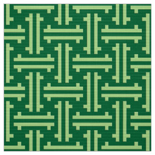 Kunst-Deko-chinesisches Gitterwerk, Jade-Grün Stoff