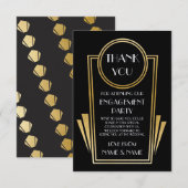 Kunst-Deko danken Ihnen Hochzeits-Karten der Dankeskarte (Vorne/Hinten)