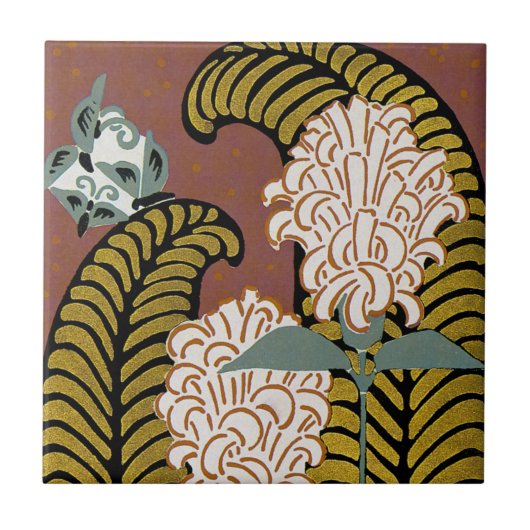 Kunst-Deko-Entwurf #3 bei Sunshinedazzle Fliese (Vorderseite)