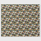 Kunst-Deko-Entwurf #4 @ Emporio Moffa Geschenkpapier (Flach)