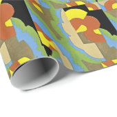 Kunst-Deko-Entwurf #9 @ Emporio Moffa Geschenkpapier (Rolleneckpunkt)