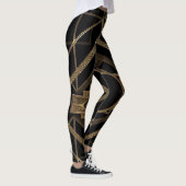 Kunst-Deko-Entwurfs-Leggings Leggings (Rechts)